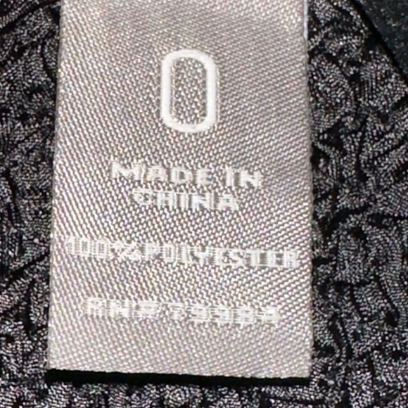 Chico's- Travelers Collection Black and Taupe blazer jacket Small (0) - Picture 6 of 8